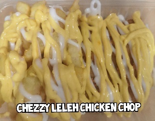 Chezzy Leleh Chicken Chop