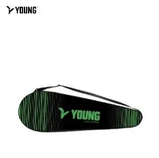 Young Fabric Full Cover Racket Sport Racket Cover Badminton Green