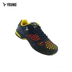Young Shoes Future 3 Anti-slip Badminton Sport Shoes - Black