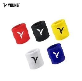 Young Sweat Absorbent Cotton Wristband 2.5'