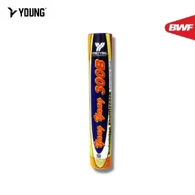 Yang Yang Tactic 300b Tournament Grade High Quality Goose Feather Shuttlecock Bwf Approval Badminton