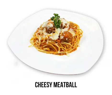 Cheesy Meatball Pasta