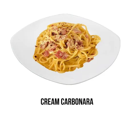 Cream Carbonara Pasta