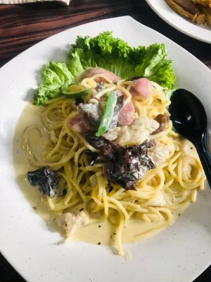 Spaghetti Carbonara Chicken 